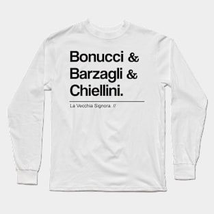 The Legends Of La Vecchia Signora III Long Sleeve T-Shirt